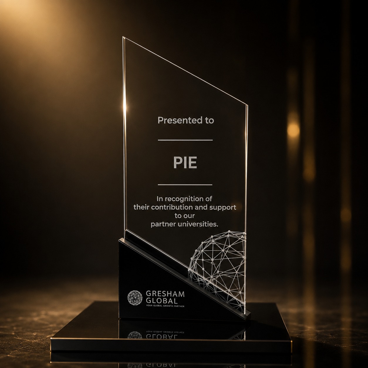 Award Presented to PIE
