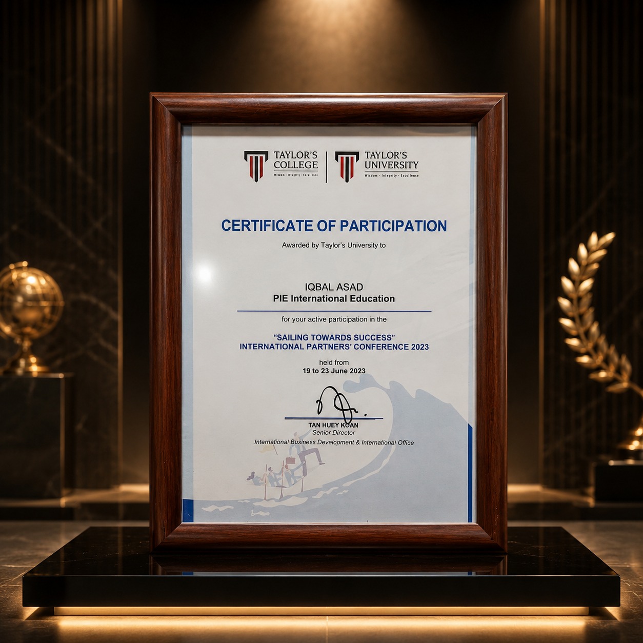 Certificate of Participation
