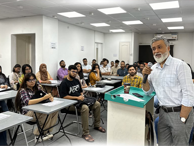 Exclusive classroom flashback session with students and speaker